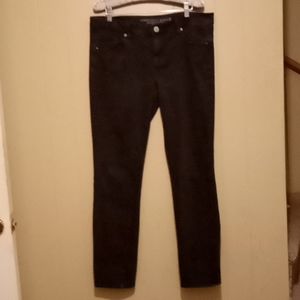 American Eagle Black Super Stretch Skinny Jeans Size 14 Long